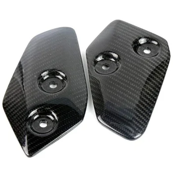 

For Yamaha MT-07 MT07 FZ07 MT 07 2013- Motorcycle Accessories Carbon Fiber Foot Rests Protection Guard Cover Protector