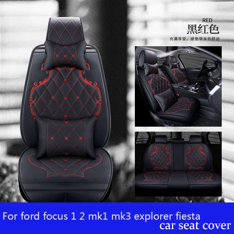 Coprisedile Auto Per Ford Focus 1 2 Mk1 Mk3 Explorer Fiesta Mk7 Courier Kuga Mondeo Mk3 Mk4 Cmax Figo Ranger Accessori