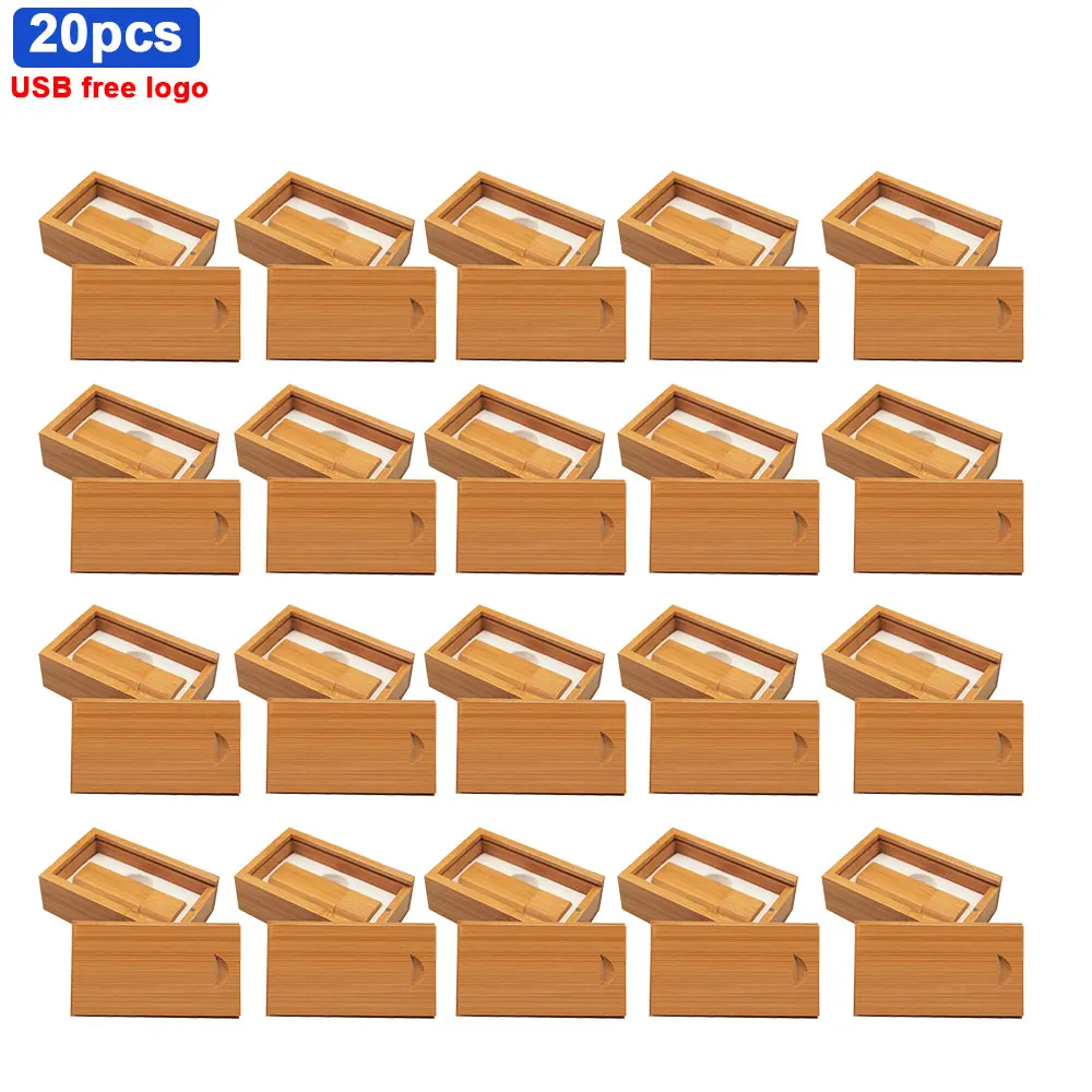 20pcs/lot mini Wooden batten usb flash drive pen pendrive 64GB 16GB 8GB 32GB U disk memory Stick wedding gifts free logo | Компьютеры и