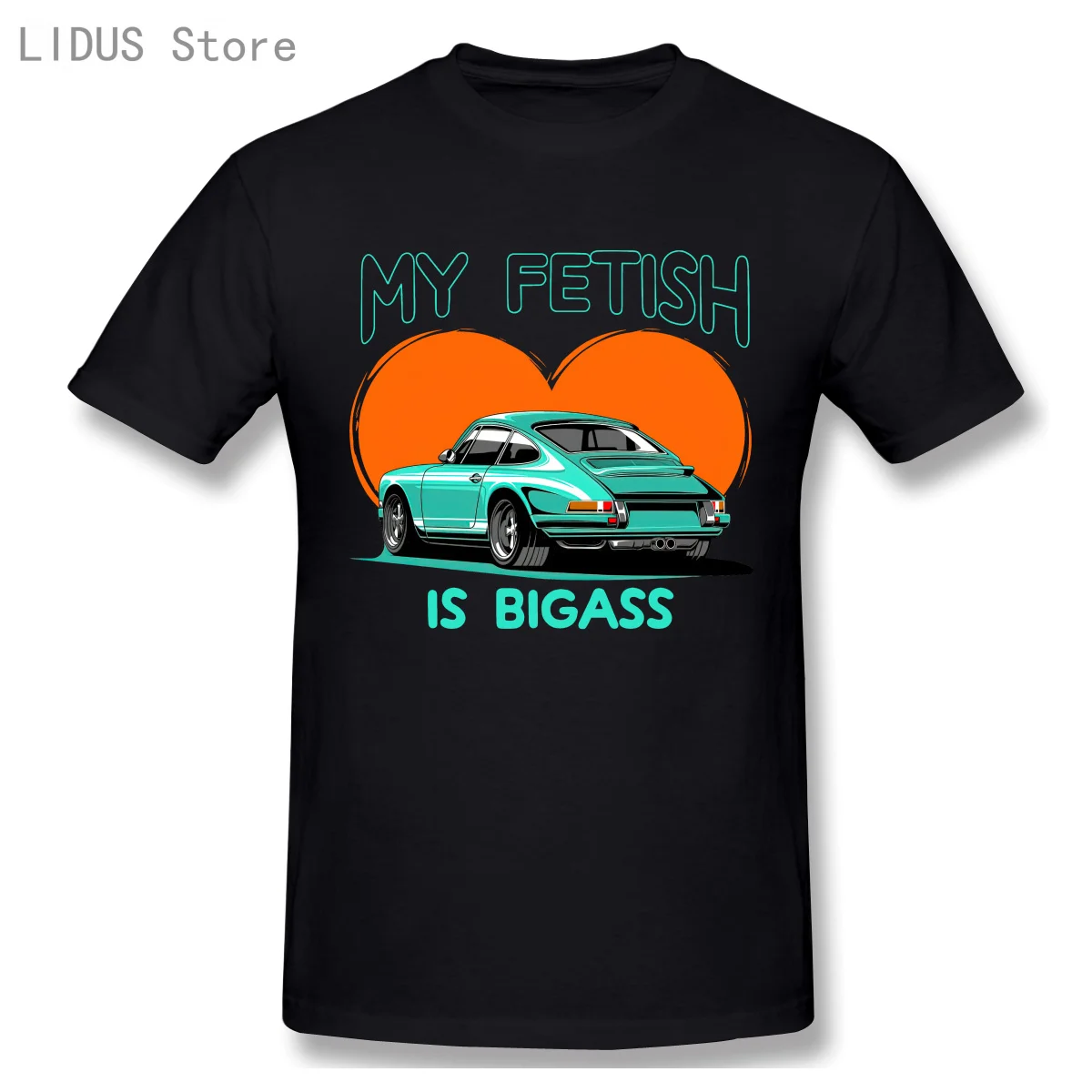 2021 New Porsches 911 T Shirts Cartoon Graphic TShirts Cool Short Sleeve Clothing Streetwear T-Shirts Tee Tops | Мужская одежда