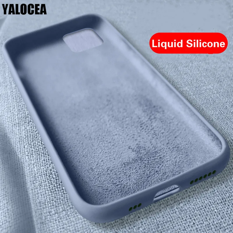 

Original Official Liquid Silicone Cases For iPhone 11 Pro max Case Soft TPU Phone Back Cover For iPhone 11 11Pro Coque Shell