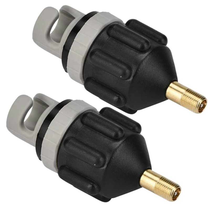 

2Pcs Inflatable Boat Pump Adapter Inflating Boat Valve Adapter Air Valve Adapter for Inflating Boat Outdoor