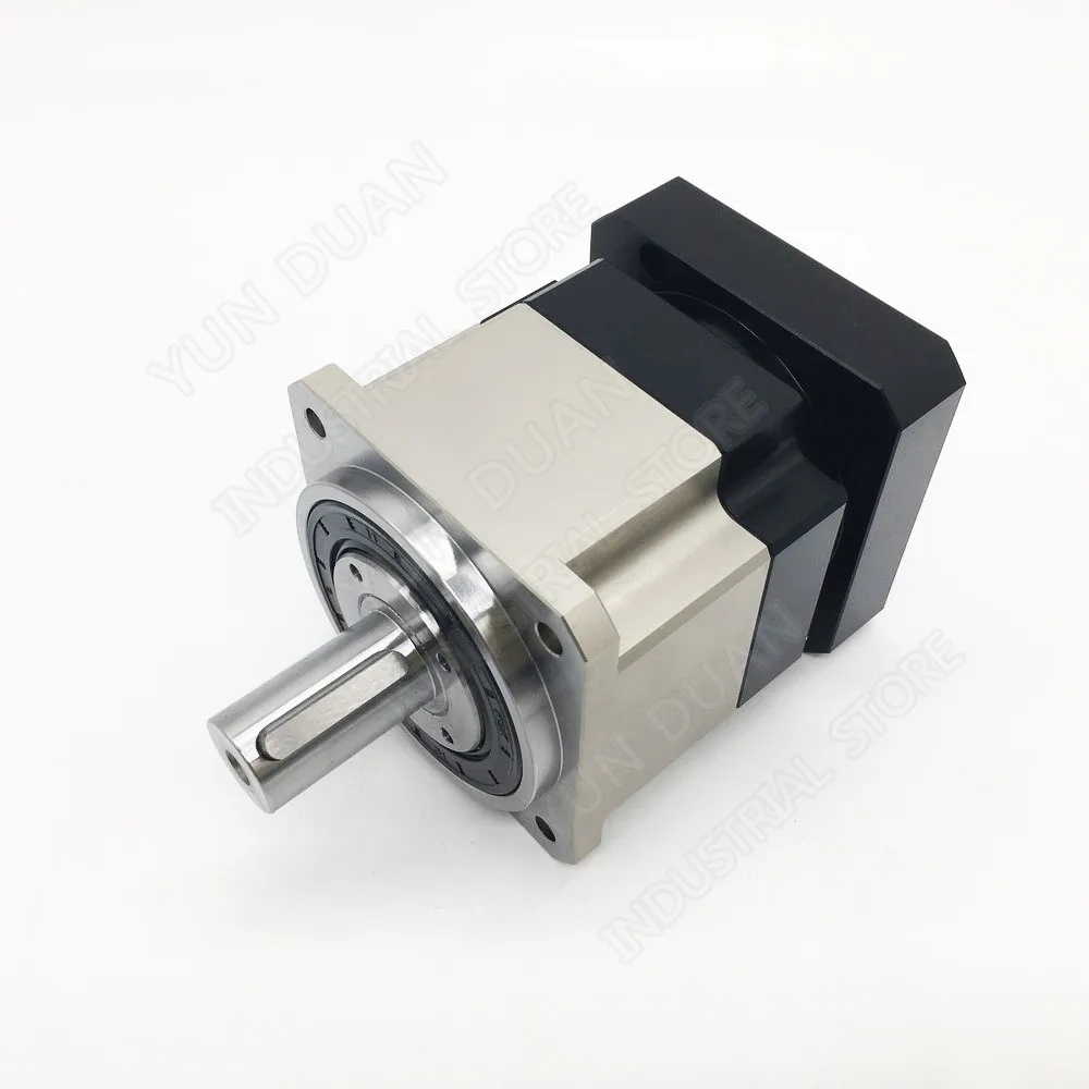 

7 :1 Speed Ratio 7 Helical Tooth Planetary Reducer 3Arcmin Gearbox Reducer 8000rpm for NEMA24 60mm 200W 400W Servo Motor Robot