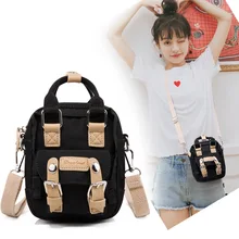 Мини Пончики сумка на плечо корейский стиль мини милые девушки макароны смешанные цвета сумка женская