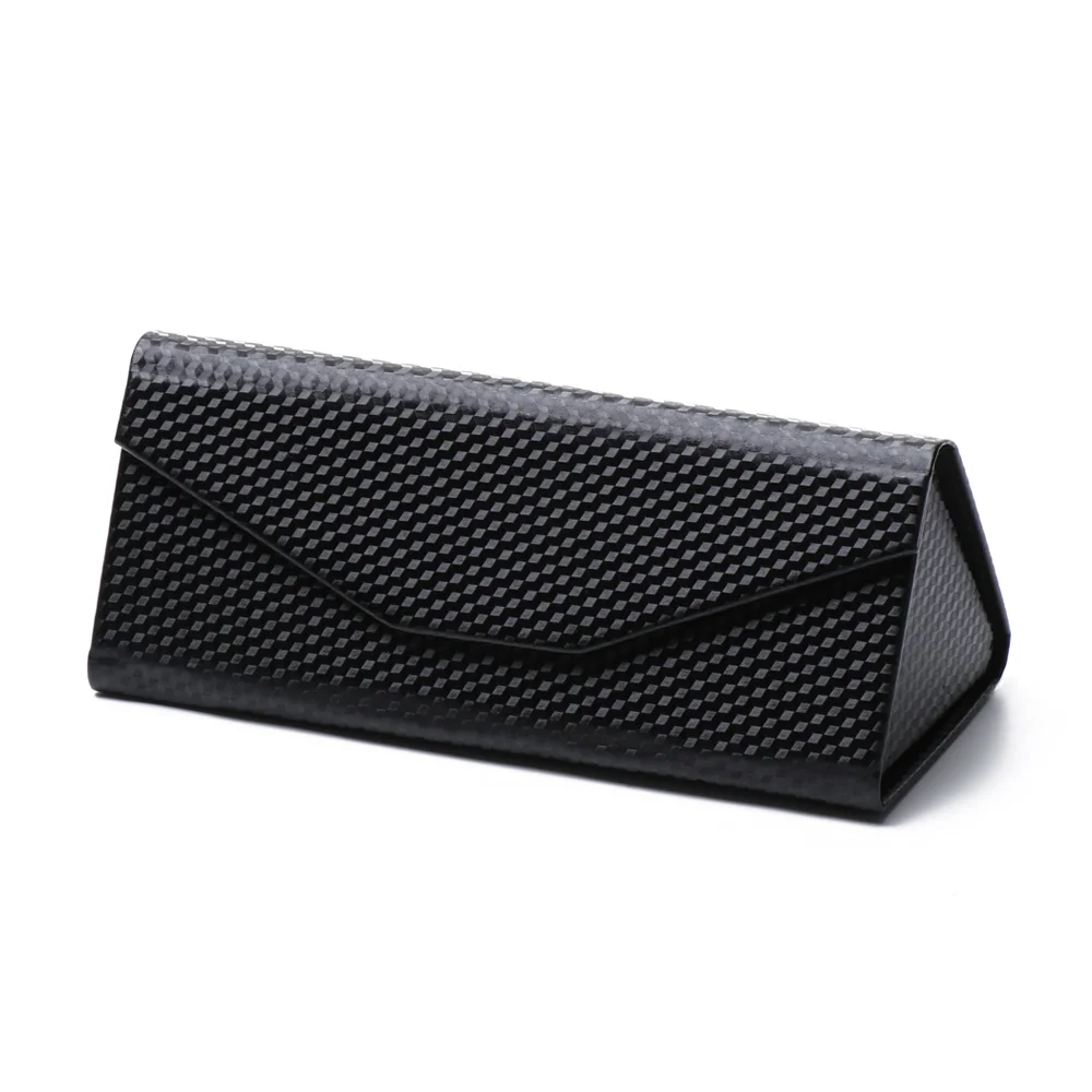 1 1Pc New Unisex Waterproof Triangle Glasses Box Folding Portable Eyeglasses Case Business Sun Glasses Box Eyeglasses Accessories - Color: 1