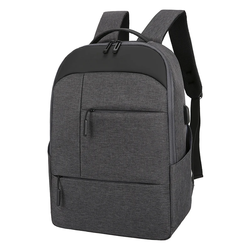 

2020 New Fashion Laptop Backpack Men Women 15'6 Polyester USB Charge Waterproof Large Capacity Hiking Student School Travel Bag