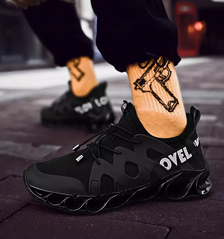 Мужские кроссовки для бега, амортизирующие кроссовки sneakersps, Мужские дышащие спортивные кроссовки, уличные кроссовки size39-45