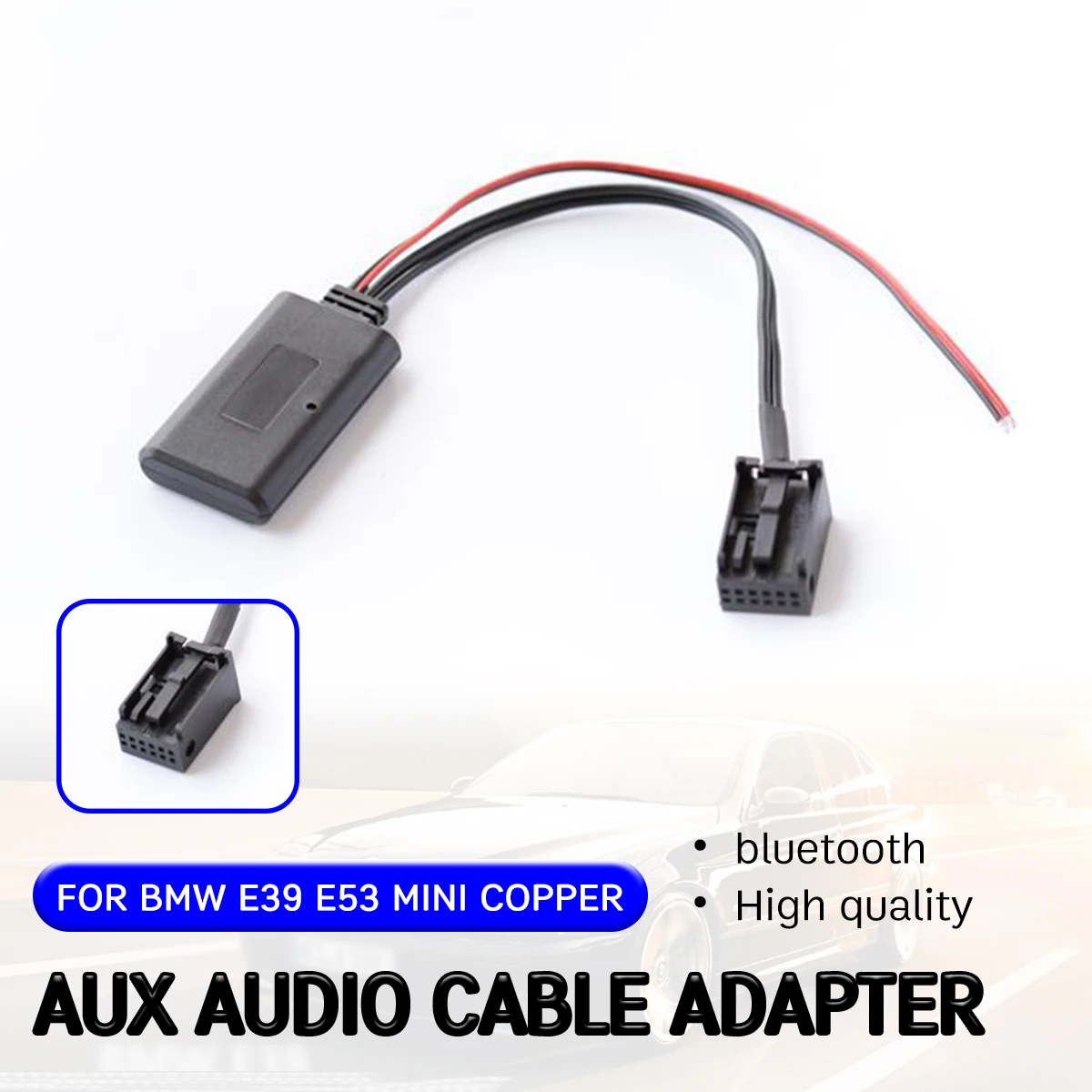 For MINI COOPER 2000 2006 bluetooth Aux Receiver Cable Adapter for BMW E85 E86 Z4 2003 2008 for