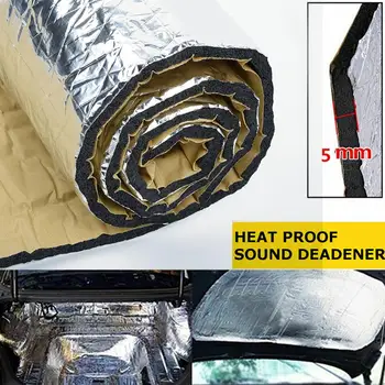 

Car Interior Sound Proofing Foam 100x40cm Accessory Insulation Closed Waterproof Fire Resistant Tail Box Heat Insulation