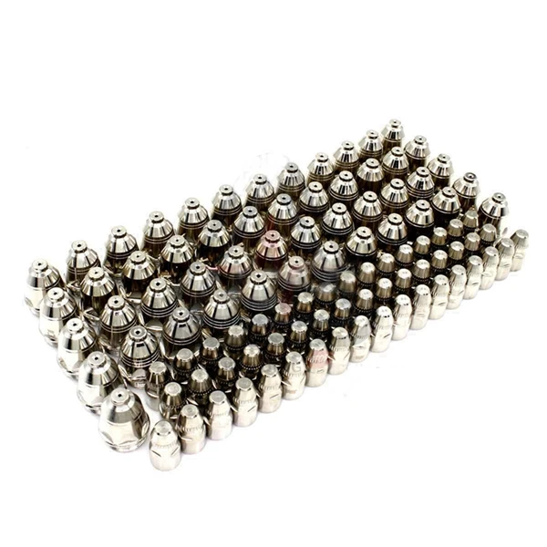 100 unidades de puntas y boquillas para antorcha de cortador de plasma P80