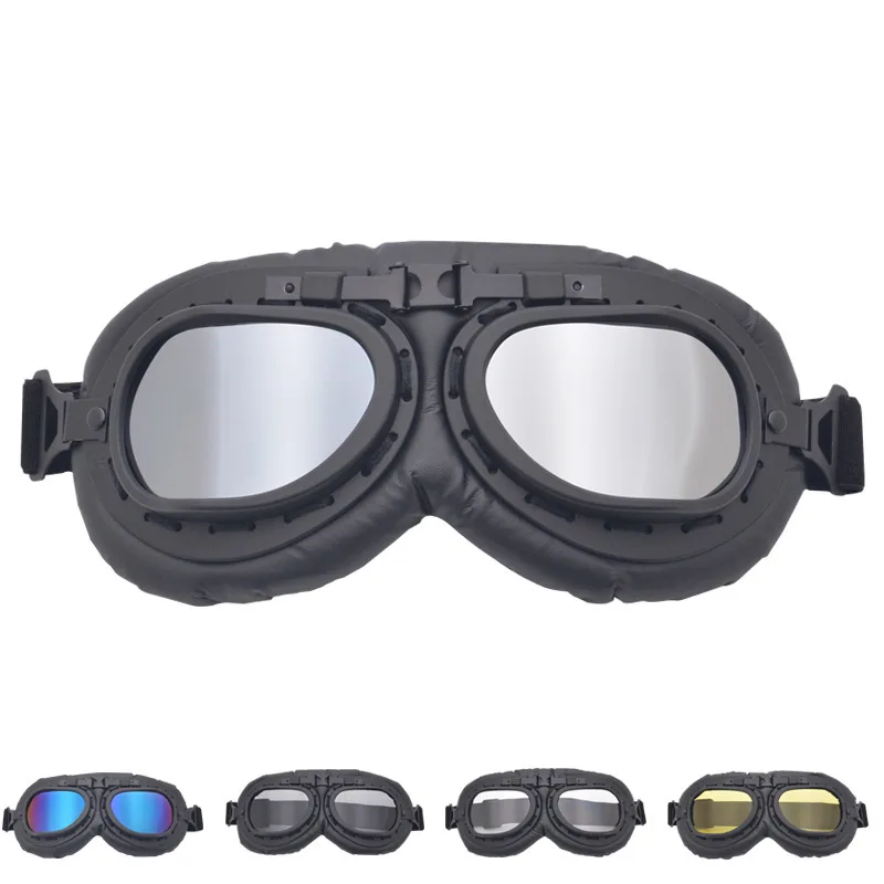 Harley Goggles мотоциклетные очки для защиты глаз Ретро Второй мировой войны стекло es ветрозащитный шлем песочного цвета Велосипедное стекло