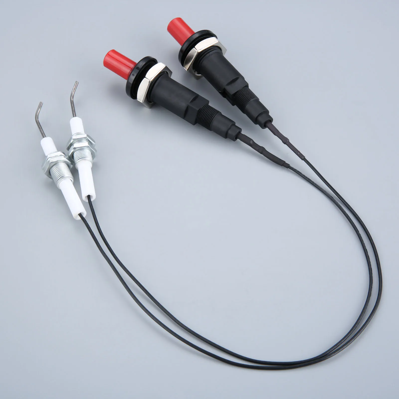 2 Sets Piezo Spark Ignition, Propane Push Button Piezo Igniter With