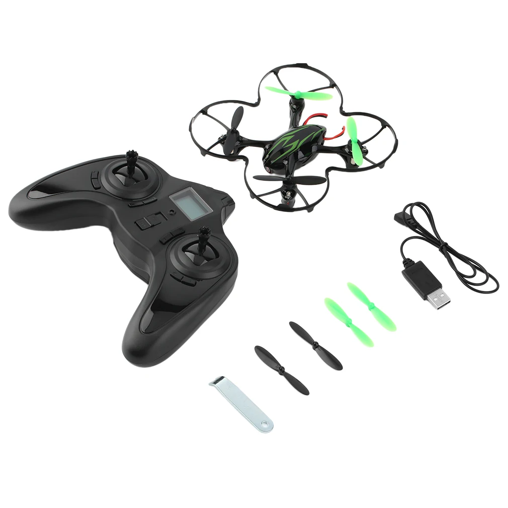 HUBSAN H107C 4 оси 2,4 ГГц беспроводной пульт дистанционного управления Квадрокоптер с 2MP HD камера Мини дроны дистанционное управление модель игрушки