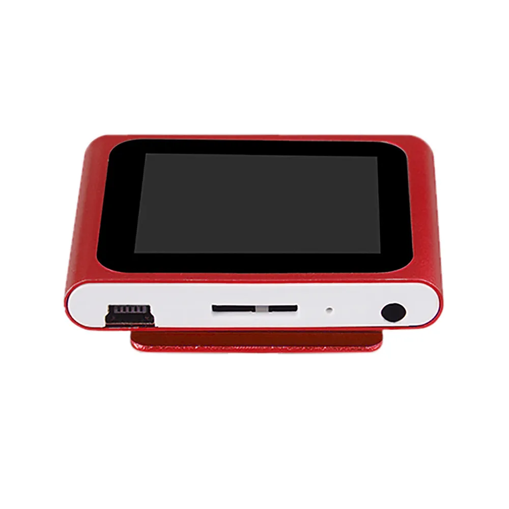 LCD Screen 6th Clip Mp4 Player FM Radio Video Games Movie Support Micro SD TF Walkman Music Player high quality F816