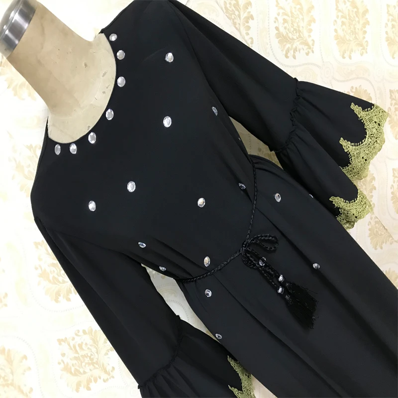 F824 Новое Женское платье с вышивкой Горячая Алмазная модная юбка продается горячая распродажа