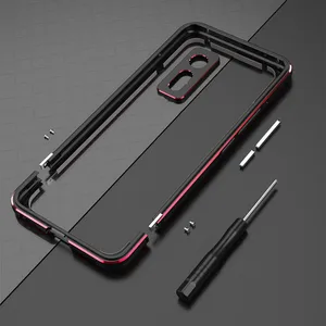 For Vivo iQOO 5 /5 Pro Aluminum metal bumper Frame Slim Cover phone case+ carmera Protector