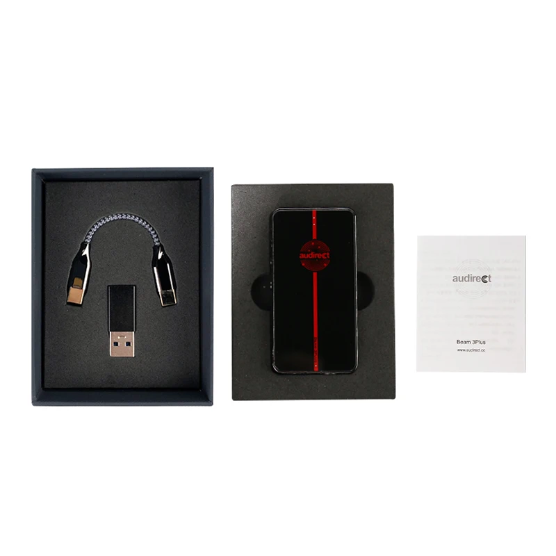 Hilidac Audirect Beam3 plus MQA DAC Headphone Amplifier Beam 3 Plus ES9281AC Bluetooth Support sbc/aac/aptx/aptx-HD/LDAC