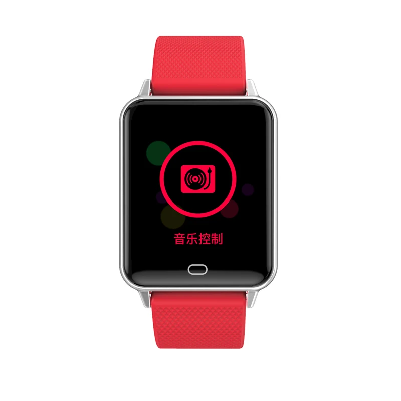 Red silicone strap 696 M21 фитнес-трекер Смарт-браслет спортивные часы c GPS пульсометр Мониторинг Артериального Давления Bluetooth Вызов часы водонепроницаемый ремешок - Цвет: Red silicone strap