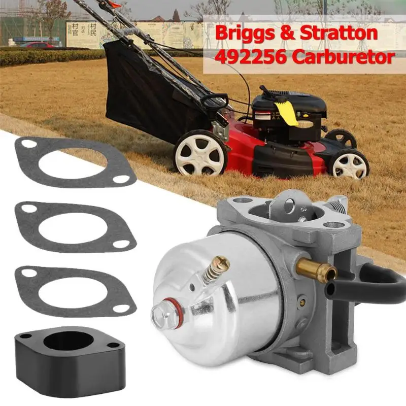 Карбюратор для газонокосилки Briggs and Stratton 492256 аксессуары для газонокосилки запчасти для садовых электроинструментов