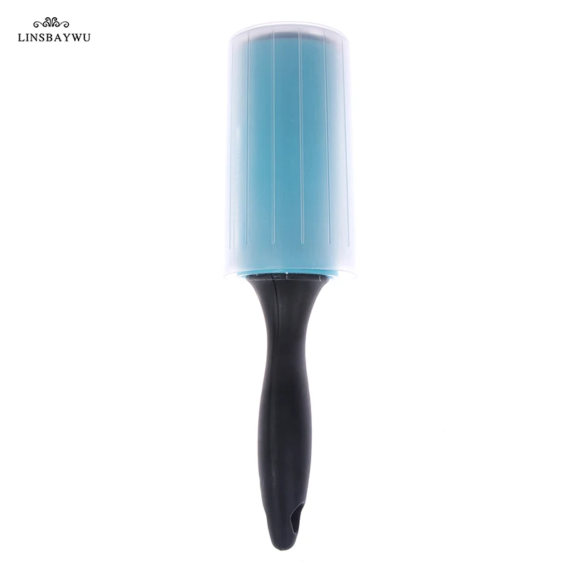 Reusable Washable Lint Roller Sticky Silicone Dust Wiper Household Cleaner Lint Sticking Roller Clothes Pet Hair Tools 1 PC lint remover pet hair remover lint roller cleaning tools clothes lint remover
