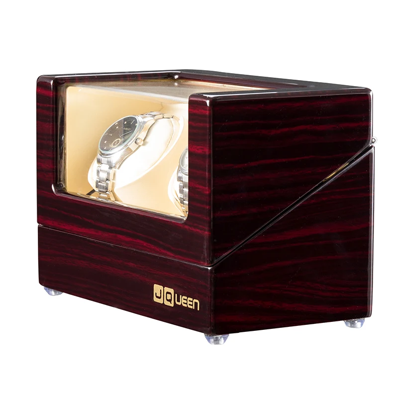 JQUEEN эбеновые часы Winder с тихим мотором 2+ 0 хранения Высокое качество