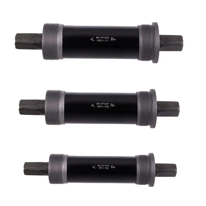 

80mm 100mm Bicycle Square Tapered Bottom Bracket Axis for Fat Snow Bike Riding