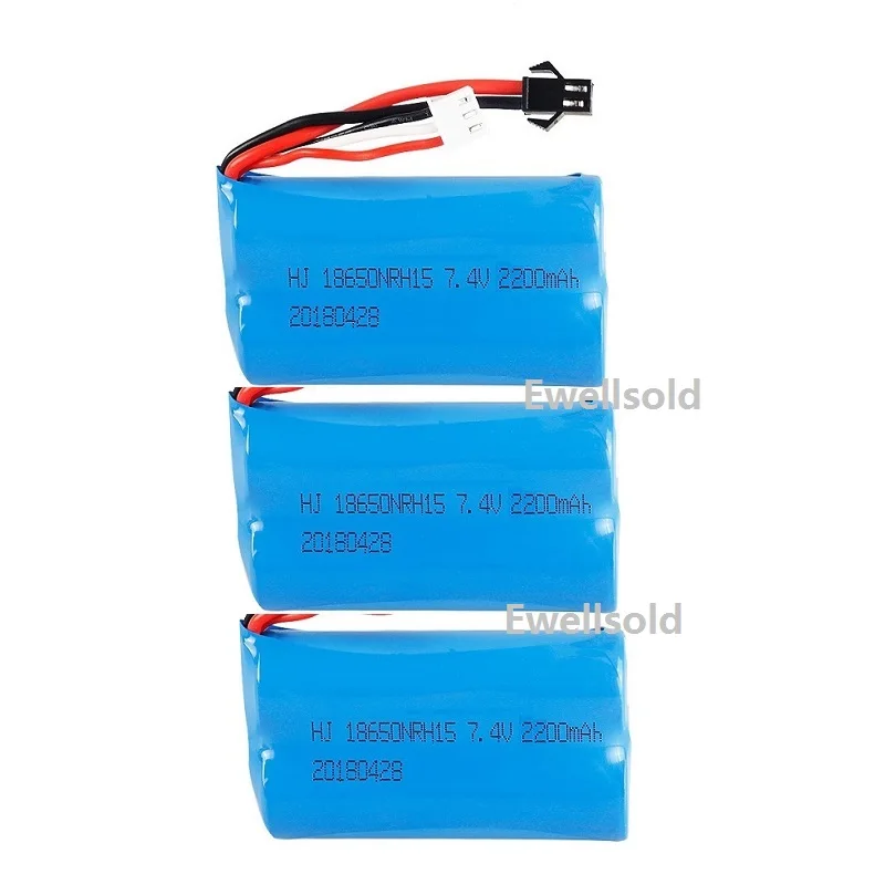 SM/JST wltoys 104310 104311 MN99S D90 Q1 H101 Huina1592 F45 Rc лодки запчасти для автомобилей 2S 7 4 V 2200mAh Lipo