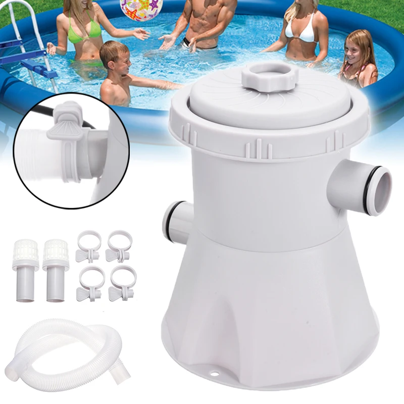 

1 Set Swimming Pool Filter Pump 220-240V Pool Filter Cleaner Pump Replaceable Core For Ground Pond Cleaning
