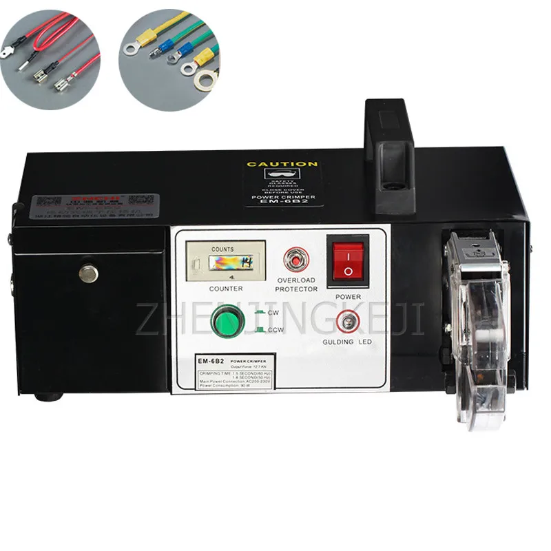 

Electric Terminal Crimp Machine Multifunction Pressure Line Clamp Efficient One Machine Multipurpose Precision Process Equipment