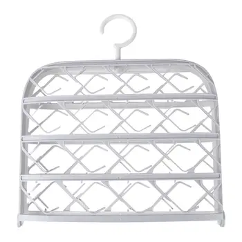 

1pc Socks And Underwear Drying Rack Clothes Storage Rack Foldable Socks Hanger