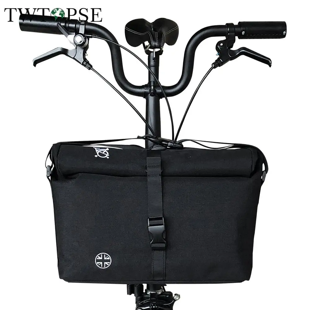 TWTOPSE Bike Roll Top Bag For Brompton Folding Bike Bicycle