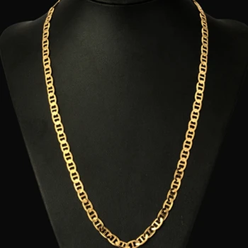 

Classic Basic Chain Thin 18K snake chain Lobster Clasp Necklace Chain Fashion Jewelry Women Snack Chain same necklace jewelry