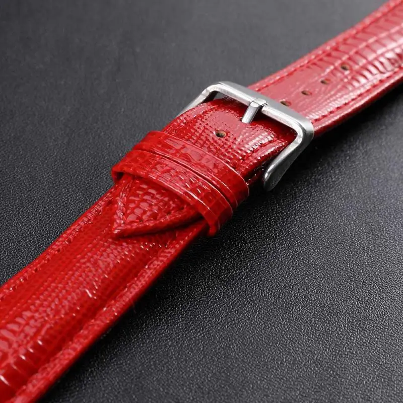 Women Men Watch Band 24mm 22mm 20mm Leather Watchband 18mm 16mm 14mm 12mm Wrist Watch Strap Bracelet Metal Buckle New Trend