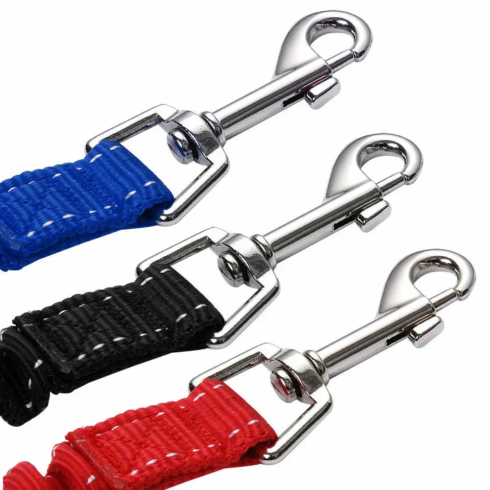 Two Way Elastic Bungee Dog Lead Splitter 1 to 2 Double Leash Strong Coupler Twin