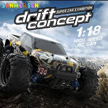 

1:18 New Updated 4WD RC Pickup Car Version 2.4G Radio Control RC Car Toys High Speed Off-Road Truck Toys For Children Adult