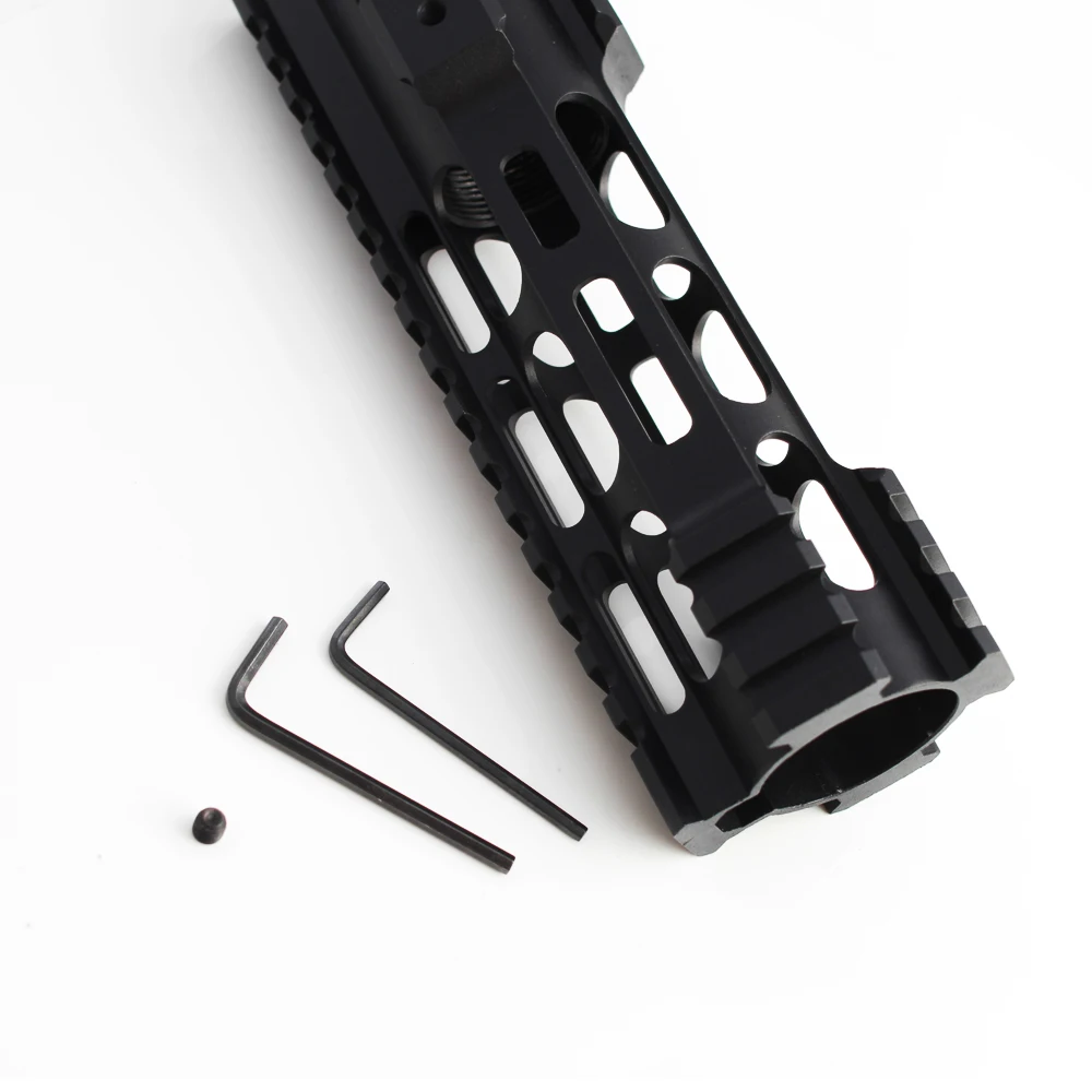 Magorui AR15 M4/M16 поплавок M-LOK Quad Rail Handguard Пикатинни 7/10/12/15/дюймов со стальной бочкой гайка для охоты