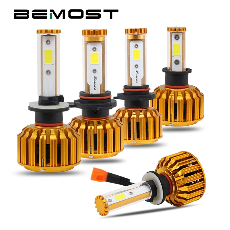Автомобильные светодиодные лампы фар головного света BEMOST K6 9005 9006 H11 H4 880 9012 H1 H3 H7