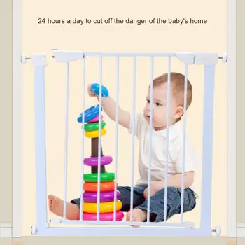 

Easy Locking System Kids Baby Toddler Walk Through Safety Gate Door New-kk88