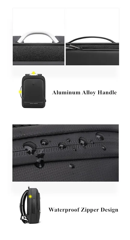 ArcticHunter Sale Laptop Backpack Men 17 inch Office Work Men Backpack Business Bag Unisex 10 inch iPad Backpack Thin Back Pack