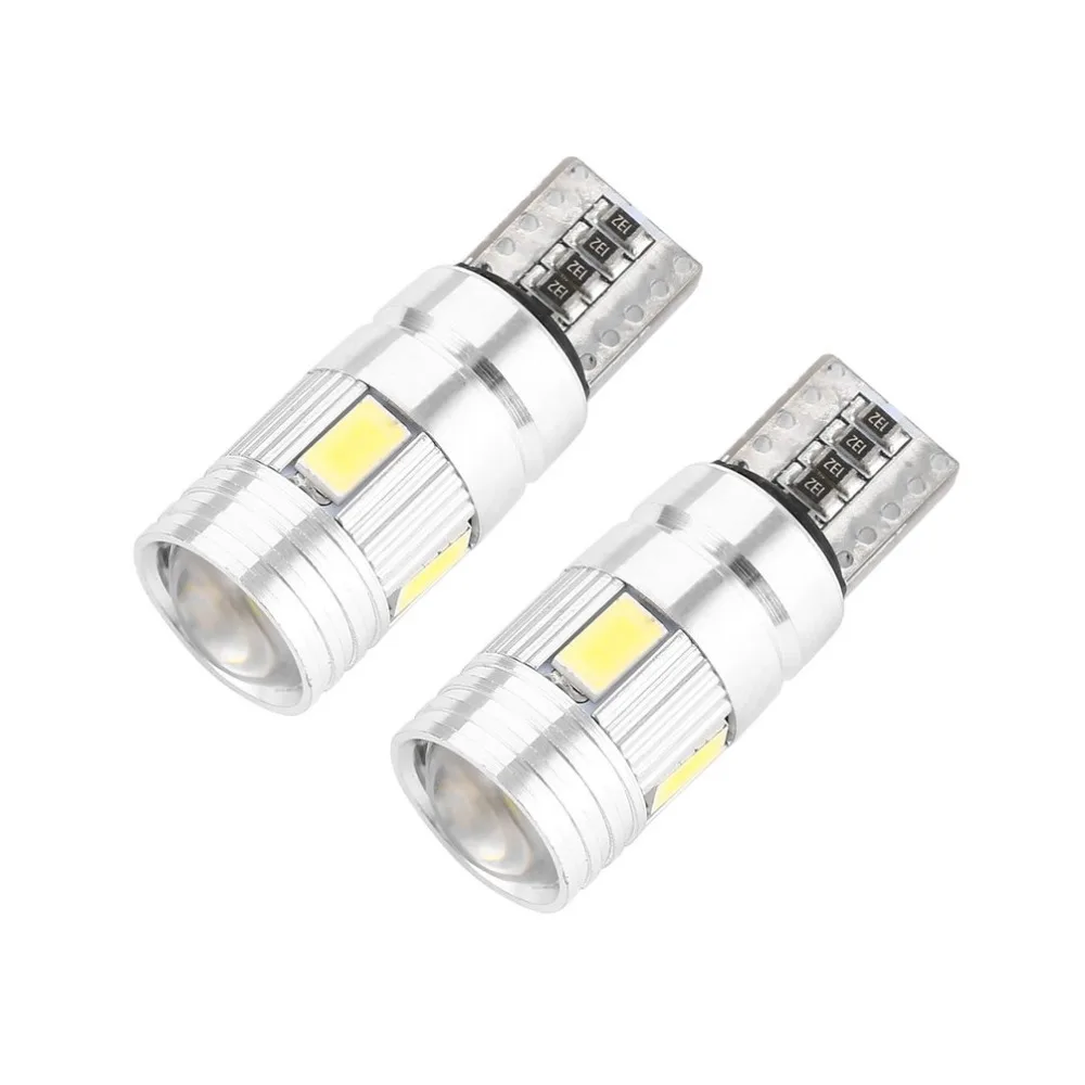 

New T10 5630 6SMD Car LED Lights Canbus Decoding W5W Show Wide Lights DC12V Car-Styling Parking Fog Lights Lamps