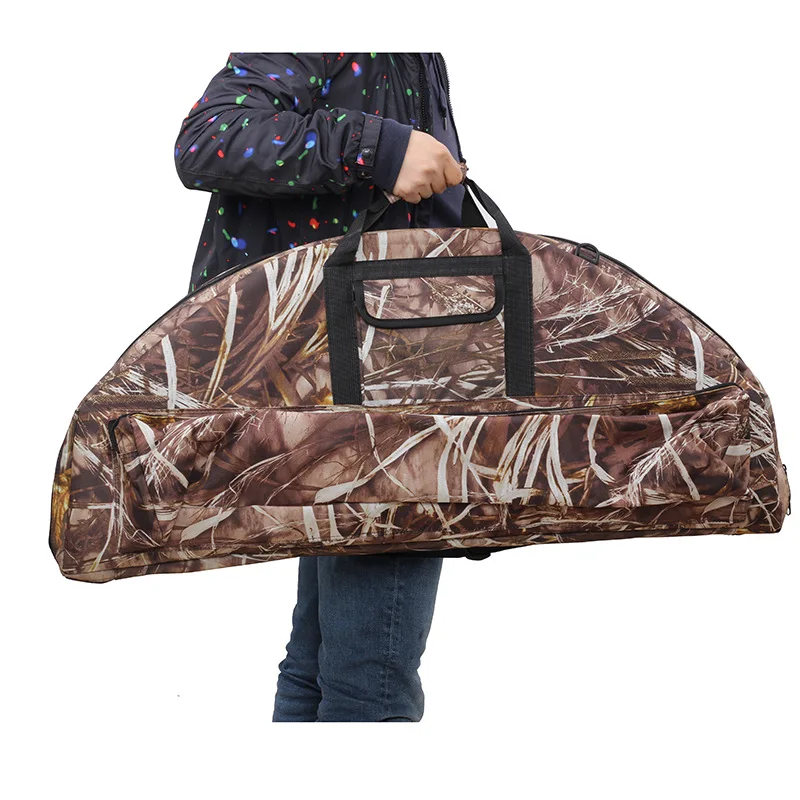 Case o Equipamento de Caça Tiro com Arco Bolsa de Lidar com Portátil Bolsas Composto Arco Lona Mochila Titular