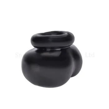 Cock ring penis ring 1PC Soft Scrotum Sleeve ball stretcher Male Penis Cock Ring Time Delay Toys For Man Sex Toys dropshipping 5