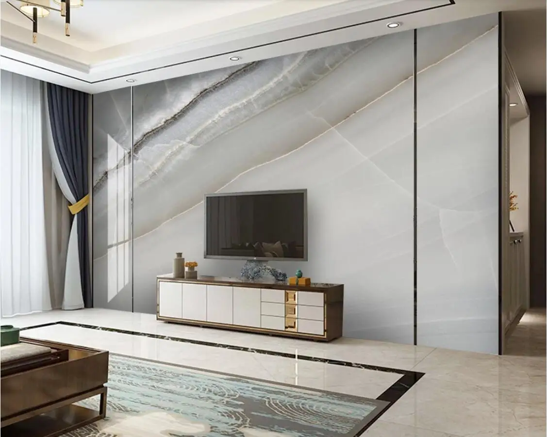 

European Modern Marble Contact Paper for Bedroom Backsplash Large Photo Wall Papers Papel De Parede Home Decor 3d Wall Mural