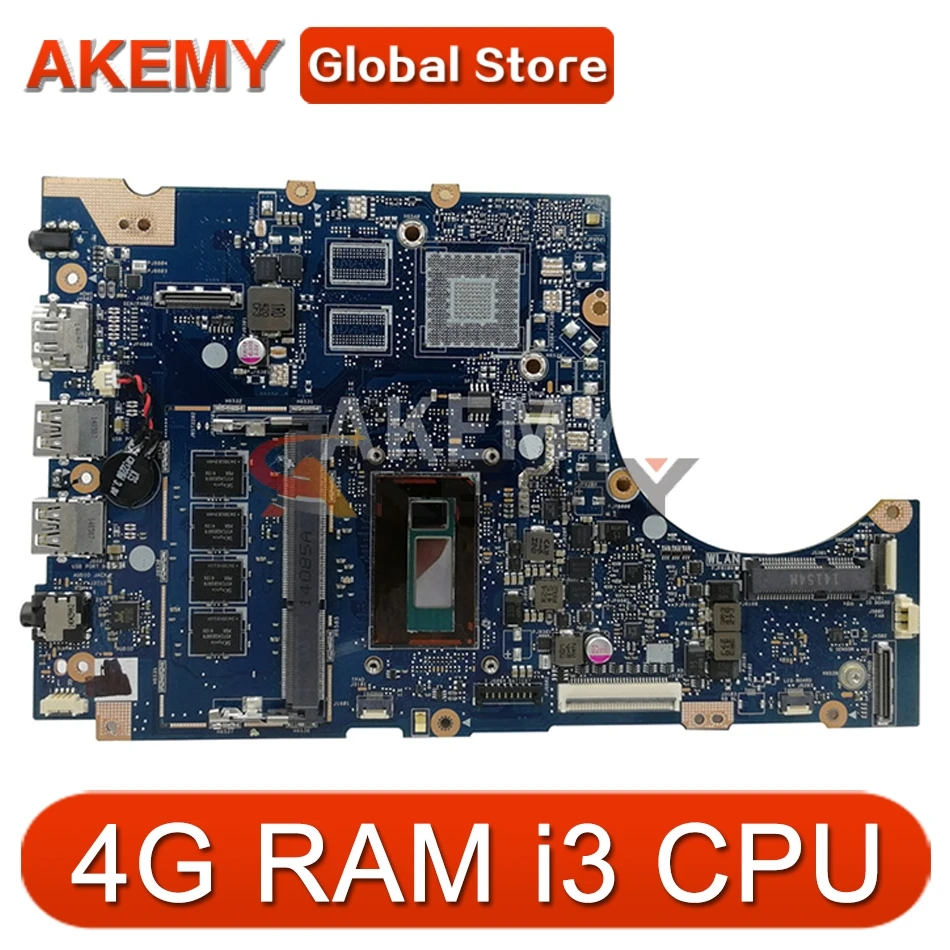 Akmey TP300LAB материнская плата для ASUS TP300LA TP300L ноутбука 100% протестированная 90NB05Y1-R00110 4G