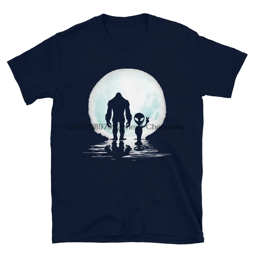 Футболка унисекс Bigfoot And Alien с коротким рукавом |