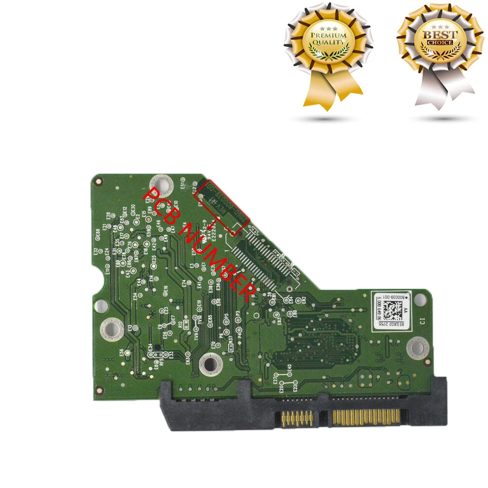 Wd10ezex 1 ТБ для жёсткого диска для номер PCB платы: 2060-800039-001 REV P1