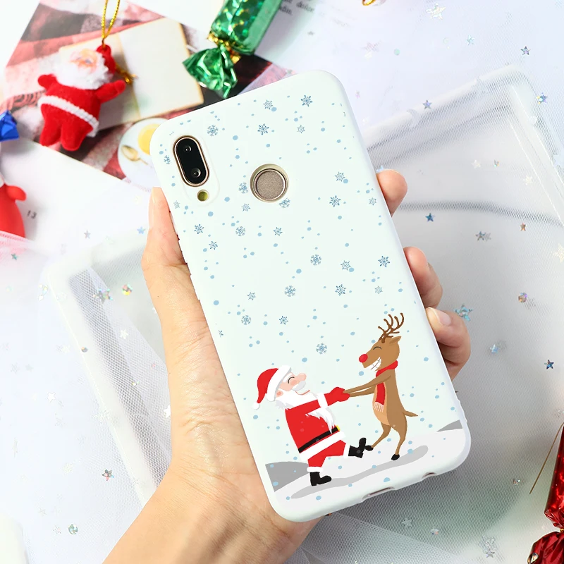 Kbd7-sdlrlutw Веселый Рождественский олень мягкий TPU чехол s для huawei Honor 9X 8X 10i 20i 7A P30 P20 P10 Коврики 10 20 30 Pro Lite P Smart чехол - Цвет: Kbd7-sdlrlutw