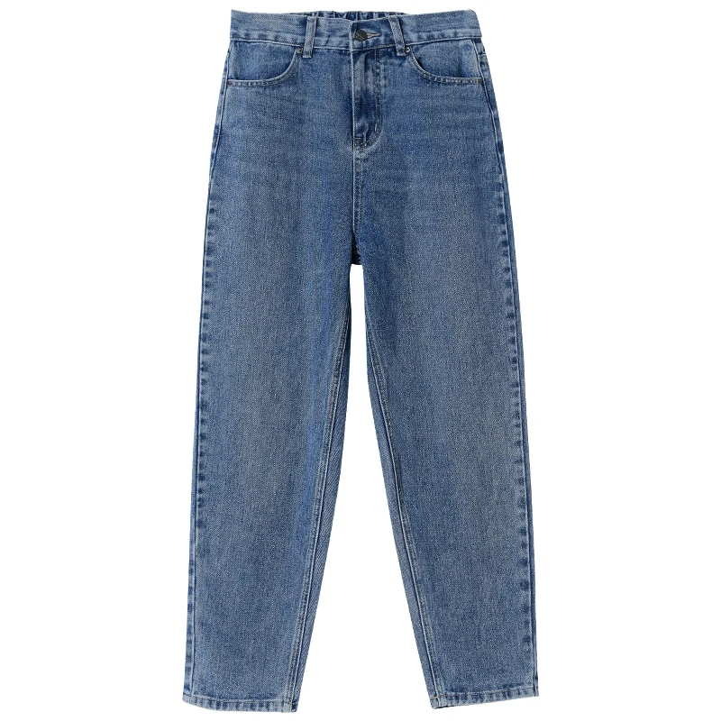 ZSRS джинсовые брюки женские с эластичной талией модные синие узкие Капри женские джинсовые брюки с высокой талией повседневные джинсы брюки
