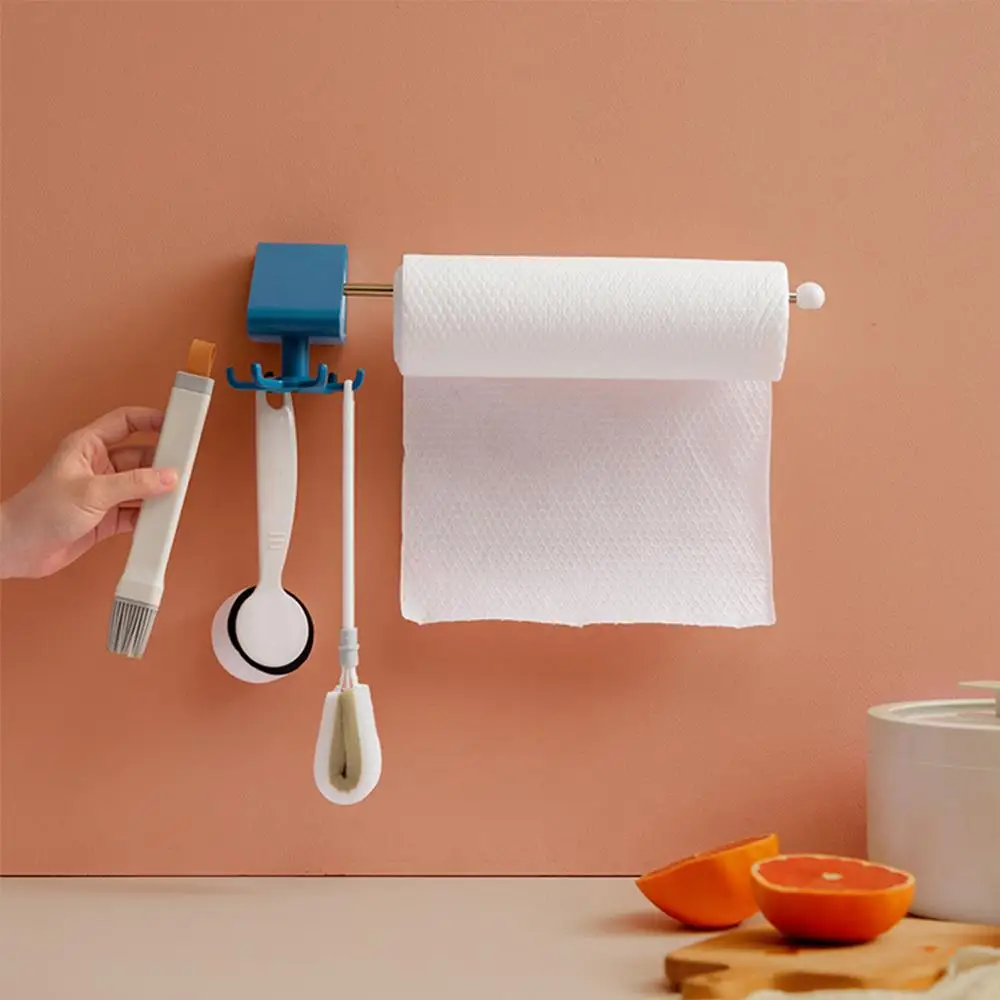 

New 360 ° Rotatable Hooks for Hanging Creative Kitchen Tableware Hooks Kitchen Bathroom Organizers Self Adhesive Hooks Tools