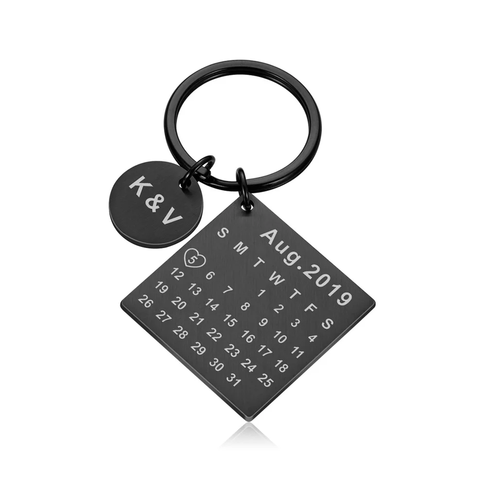 personalized-calendar-keychain-ring-custom-stainless-steel-engrave-date